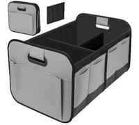 RRUFD Caja Almacenamiento Maletero Coche para BYD Tang EV, Caja Plegable para El Coche Organizadores De Coche,B Grey