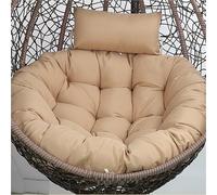 RRXEOUU Cojín para Silla Colgante Tipo Huevo, Resistente A La Intemperie, Ideal para Terrazas, Patios, Balcones Y Hamacas