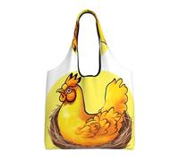 rrxnbcgg Bird's Nest Golden Chicken - Bolsas de tela ligeras y reutilizables para comestibles, adecuadas para bricolaje, publicidad, promoción, regalo, actividad