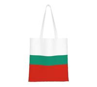 rrxnbcgg Bolsa de compras de lona con bandera búlgara, se puede llevar a mano o sobre el hombro, para viajes, trabajo, gimnasio
