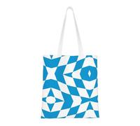 rrxnbcgg Bolsa de la compra de lona con bandera bávara, se puede llevar a mano o sobre el hombro, para viajes, trabajo, gimnasio