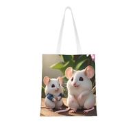 rrxnbcgg Bolsa de la compra de lona para madres e hijos, se puede llevar a mano o sobre el hombro, para viajes, trabajo, gimnasio