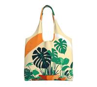 rrxnbcgg Bolsas de tela de bambú con diseño de tortuga de dibujos animados, ligeras, medianas, reutilizables, adecuadas para bricolaje, publicidad, promoción, regalo, actividad