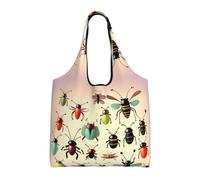 rrxnbcgg Bolsas de tela para la compra de alimentos, ligeras, medianas y reutilizables, adecuadas para bricolaje, publicidad, promoción, regalo, actividad