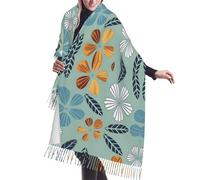 rrxnbcgg Bufanda larga unisex con flecos de colores claros para primavera, otoño e invierno