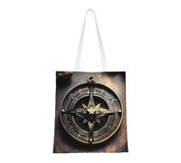 rrxnbcgg Magical Design Norse Runes Compass Bolsa de la compra de lona, se puede llevar a mano o sobre el hombro, para viajes, trabajo, gimnasio