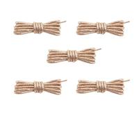 RRYPBOVG Cordones De Zapatos Para Senderismo 5 pares de cordones redondos de colores blancos con purpurina, cordones brillantes a la moda, zapatillas deportivas informales blancas(Rose gold,160cm)