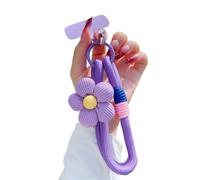 RRYPBOVG Correa Con Dije Para Teléfono Cordón for teléfono Simplicidad Correa corta Estilo perla Cadena Pulsera Accesorios(Color 6)