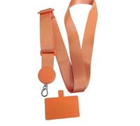 RRYPBOVG Correa Para Cordón De Teléfono Correa ajustable desmontable for teléfono, parche cruzado, cordón plano de nailon, collar con clip, cordón colgante a presión(Color8)