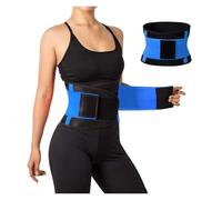 RRYPBOVG Faja Abdominal para Mujer Cinturón de Soporte Lumbar Transpirable for la Espalda Baja, for Hombres y Mujeres(Blue,XXL)