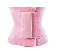 RRYPBOVG Faja Abdominal para Mujer Faja Reductora y Moldeadora for Abdomen, cinturón de compresión Abdominal de Doble Capa.(Pink,6XL-7XL)