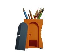 RRYPBOVG Lapiceros Para Escritorio Oversized Sharpener Pencil Holder Nice Practical And Novel Convenient For Storage(Plum)