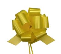 RRYPBOVG Lazos para Regalo 10 Lazos Grandes de 12,7 cm (5 Pulgadas) con Cinta for Envolver Regalos de Pascua y cestas de Boda.(Yellow)