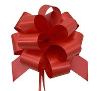 RRYPBOVG Lazos para Regalo 10 Lazos Grandes de 12,7 cm (5 Pulgadas) con Cinta for Envolver Regalos de Pascua y cestas de Boda.(Red)