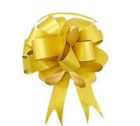 RRYPBOVG Lazos para Regalo Lazos de Flores for Atar, Paquetes de 10, 20 o 50 Unidades. Ideales for Navidad, San Valentín, Bodas, Día de la Madre, cumpleaños y como Regalo o decoración.(Gold,20pcs)