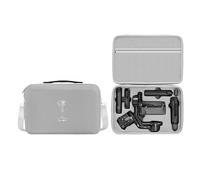 RS 5 - Funda rígida de viaje impermeable para DJI RS 5 Combo, estabilizador de cardán y accesorios, funda rígida portátil, bolsa de almacenamiento de gran capacidad con correa para el hombro, gris