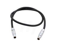 RS - Cable de alimentación Teradek (3 pines, 0B, 2 pines, para transmisor y receptor Bond Bolt Cube (recto)