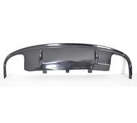 RS Look Difusor de parachoques trasero (doble escape desde ambos lados) para A4 B8 11-15