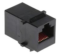 RS PRO Acoplamiento RJ, RJ45, 2 Puertos, UTP, Paso Directo, L 20,55 mm