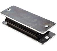RS PRO Amortiguador de vibraciones de goma, diámetro de 168 mm x 43 mm, 60 Shore A/hasta 700
