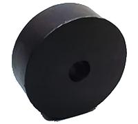 RS PRO Amortiguador de vibraciones de goma, diámetro de 25 mm x 15 mm, 50 Shore A/hasta 0, paquete de 4 unidades
