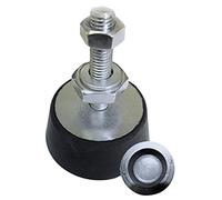 RS PRO Amortiguador de vibraciones de goma M8, diámetro 49 mm x 58 mm, 65 Shore A/hasta 40 kg