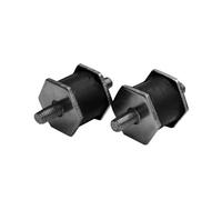 RS PRO Amortiguador de vibraciones de goma M8, diámetro de 20,7 mm x 19 mm, 45 Shore A/hasta 8 kg, paquete de 4 unidades