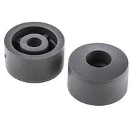 RS PRO Amortiguador de vibraciones de polietileno, diámetro de 15,5 mm x 8,9 mm, paquete de 50 unidades