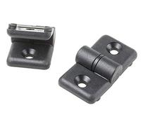 RS PRO Bisagra 40, perfil de puntales: 40 mm. Tamaño de la ranura: 8 mm. Paquete de 2 unidades