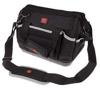RS PRO Bolsa de herramientas de poliéster con cremallera, 200 mm x 310 mm x 210 mm, con correa