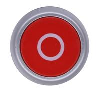 RS PRO Cabezal de pulsador de 22 mm de diámetro, color rojo con reajuste de muelle, redondo, plástico, IP65