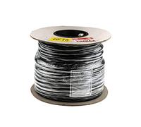 RS PRO Cable de alimentación de 4 núcleos negro x 2,5 mm²/Ø 13 mm 25 A 50 m, 450 V, 750 V, CPE, paquete de 50 metros