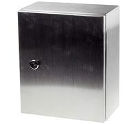 RS PRO Caja de pared de acero inoxidable IP66, 300 x 250 x 150 mm