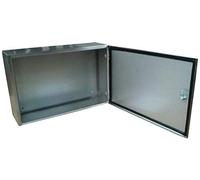RS PRO Caja de pared de acero inoxidable IP66, 480 x 360 x 150 mm (alto x ancho x profundidad)