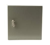 RS PRO Caja de pared de acero RAL 7032 IP66, 300 x 300 x 210 mm (alto x ancho x profundidad)