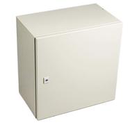 RS PRO Caja de pared de acero RAL 7032 IP66, 500 x 500 x 300 mm (alto x ancho x profundidad)