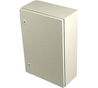 RS PRO Caja de pared de acero RAL 7032 IP66, 600 x 400 x 200 mm (alto x ancho x profundidad)