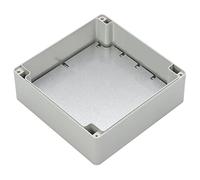 RS PRO Carcasa de ABS gris, dimensiones exteriores 105 x 105 x 60 mm, IP65