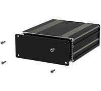 RS PRO, Carcasa de aluminio, color negro, 80 x 108,5 x 45 mm