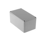 RS PRO Carcasa de aluminio gris. Dimensiones exteriores: 114,4 x 63,7 x 55,1 mm