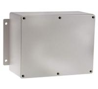 RS PRO Carcasa de aluminio gris, dimensiones exteriores 165,3 x 127,2 x 77,5 mm, IP67