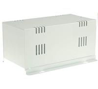 RS PRO, Carcasa de carcasa blanca, acero laminado en frío, 257 x 130 x 112 mm