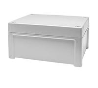 RS PRO Carcasa universal de policarbonato, color gris, dimensiones exteriores 201 x 163 x 98 mm, IP65