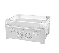 RS PRO Carcasa universal de policarbonato, color gris, dimensiones exteriores 201 x 163 x 98 mm, IP65