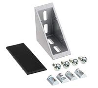 RS PRO Componente de conexión, ángulo, soporte de conector y articulación para 8 mm, apto para 40 mm