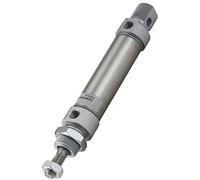 RS PRO Conector de bobina magnética de doble efecto, diámetro de 20 mm/carrera de 100 mm, hasta 10 bar