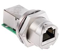RS PRO Conector RJ45 hembra, 1 puerto apantallado, montaje en panel