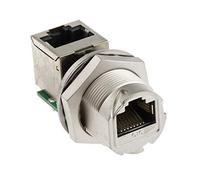 RS PRO Conector RJ45 hembra, 1 puerto apantallado, montaje en panel
