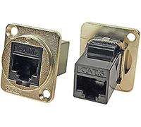 RS PRO Conectores RJ45, RJ45, Cat.6, 1 puerto, tipo conectores pasantes