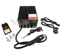 RS PRO Estación de aire caliente, 2 canales, LED, 700 W/220 → 240 V, tipo F, enchufe de protección de contacto, tipo G - UK 3 pines